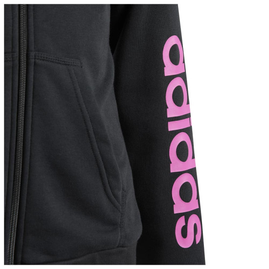 Adidas Παιδική ζακέτα G Linear Full-Zip Hoodie Adidas Παιδική ζακέτα G Linear Full-Zip Hoodie